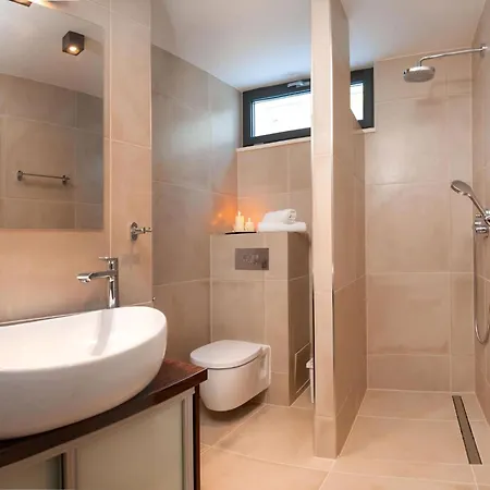 Seafront Ciovo Deluxe Dva 6 Beautiful Bedrooms Private Pools Sea Front - Sauna Villa
